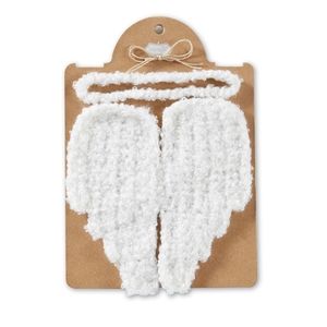 NEW Mud Pie Crocheted Angel Baby Costume